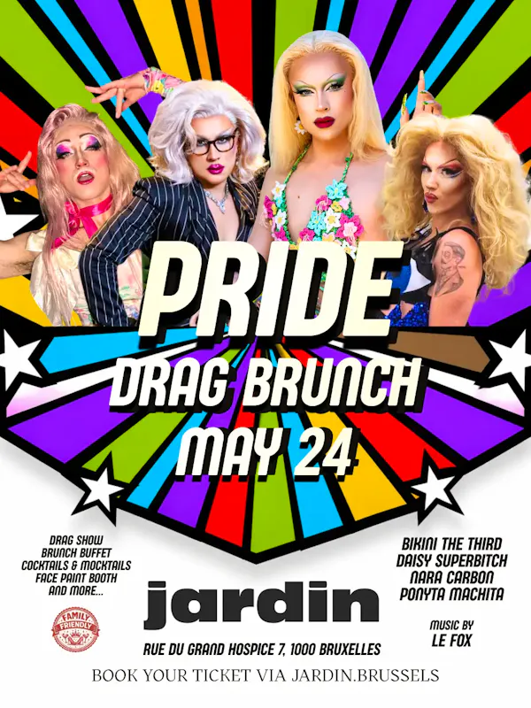 Drag Brunch @ Jardin Hospice