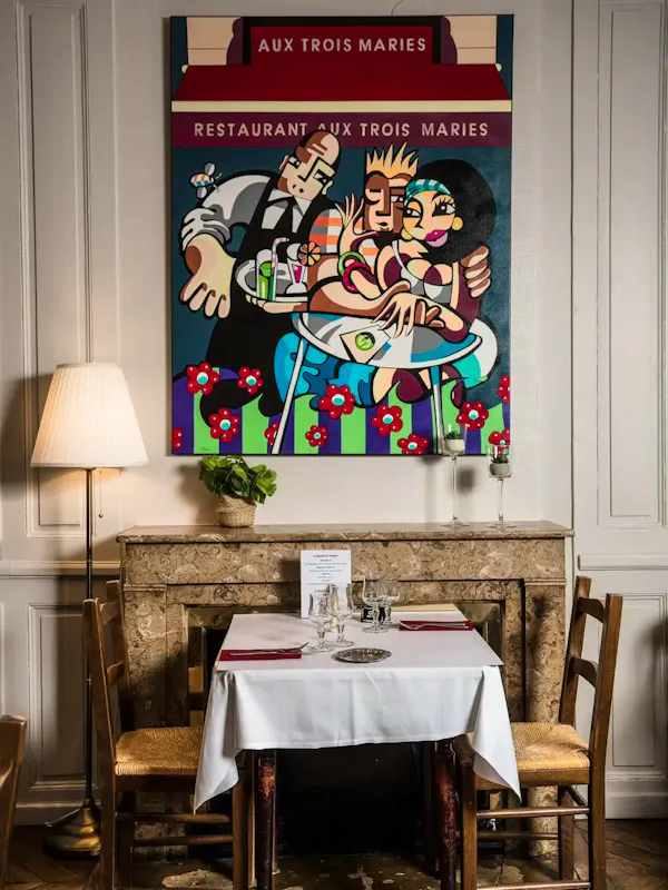 Book Les Trois Maries for your events