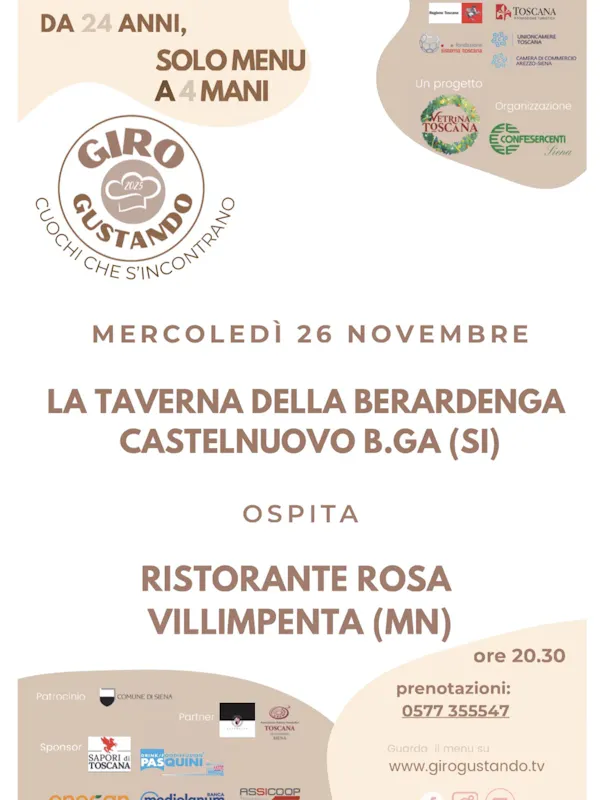 Girogustando 2025, 26 novembre