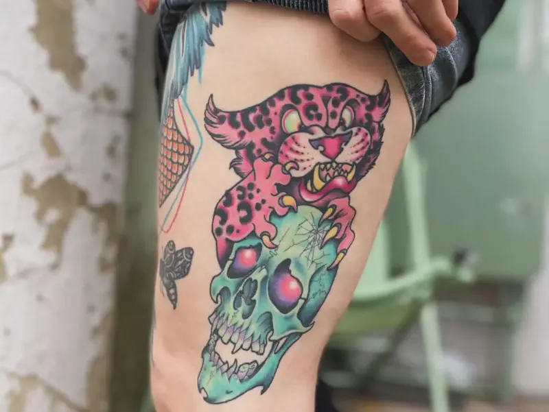 Photo de bleu nuit tatouages