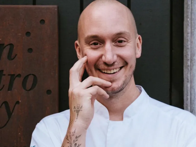 Elliott Van de Velde, een van de talenten die volgens de Trends/Tendances-ranglijst 2026 de voeding van morgen vormgeven.