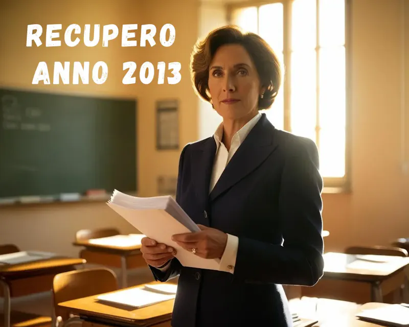 Ricorso per recuperare l'annualità 2013 (blocco )