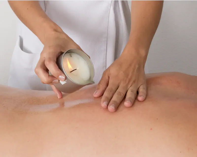 Modelage à la bougie relaxant