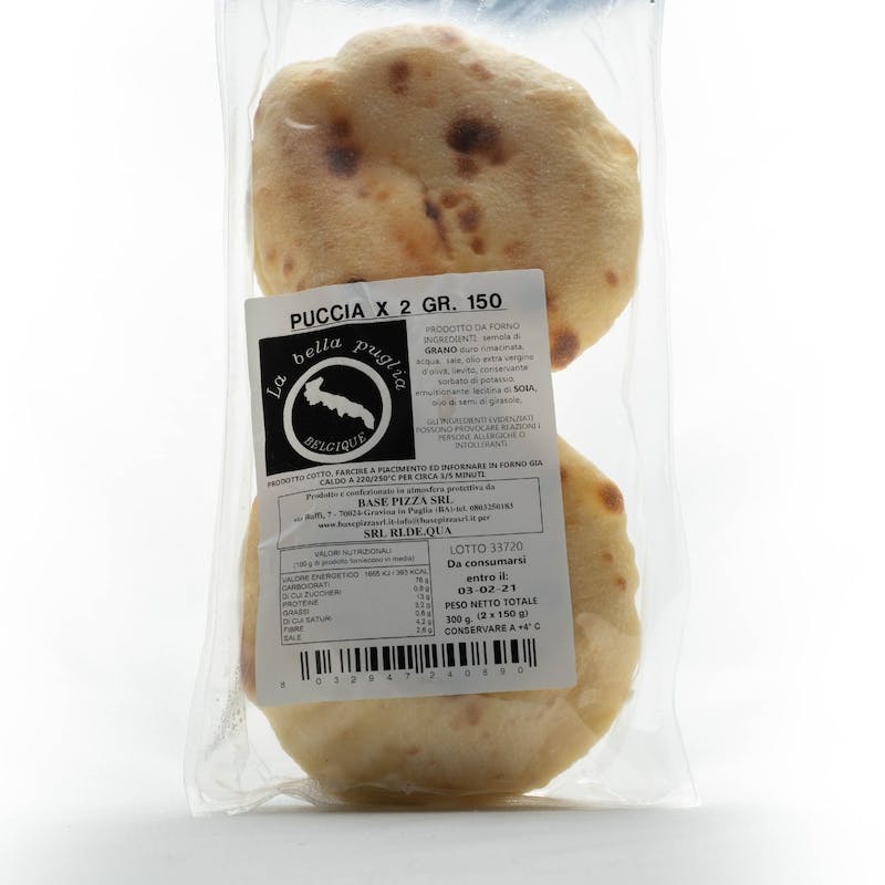 Puccia (4 pièces 125g)
