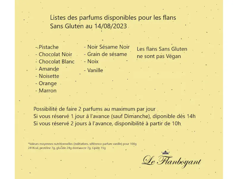 Image of Le flanboyant