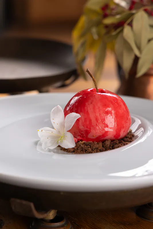Mela cucina italiana gourmet dessert