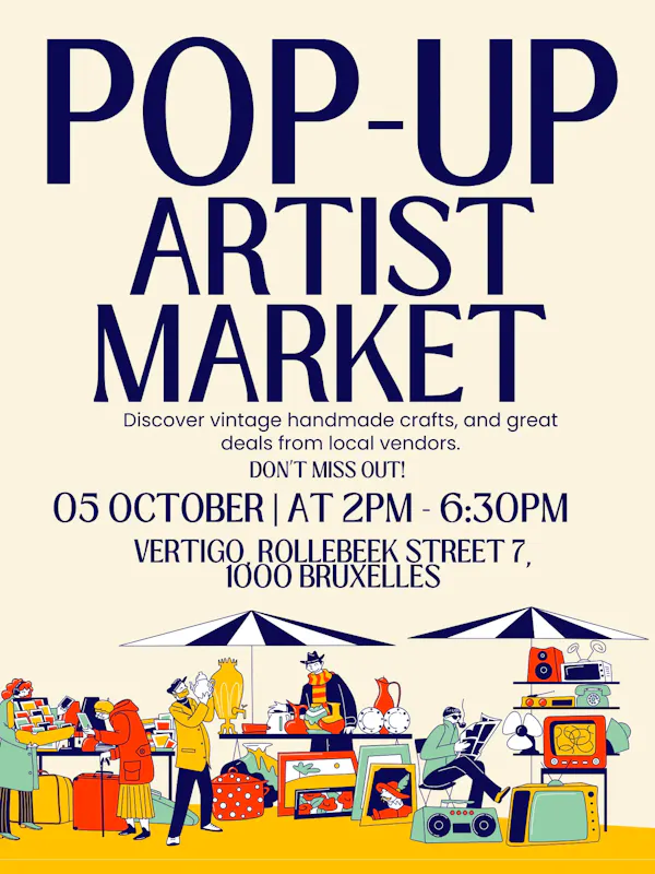Pop-Up Artist Market