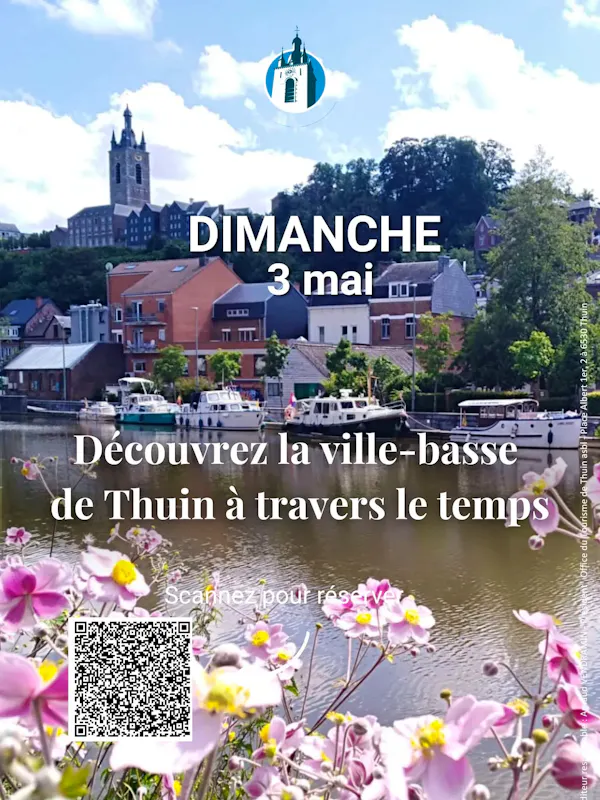 Thuin, la ville basse à travers le temps