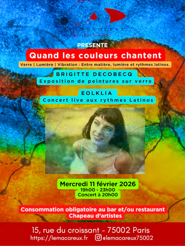 Exposition & concert : "Quand les couleurs chantent", la peinture se met au tempo !