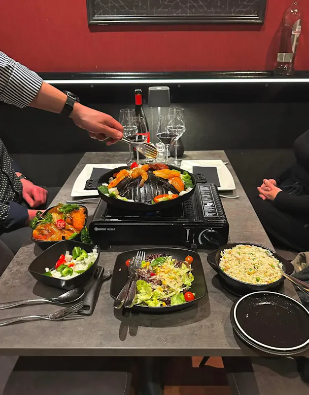 Photo de tous les éléments du menu "Barbecue Chinois"