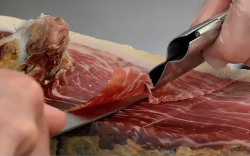 Corte de Jamón Ibérico en Directo.
