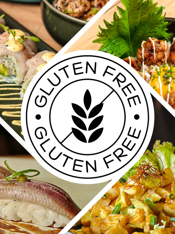 DISCOVER OUR EDO GLUTEN-FREE MENU