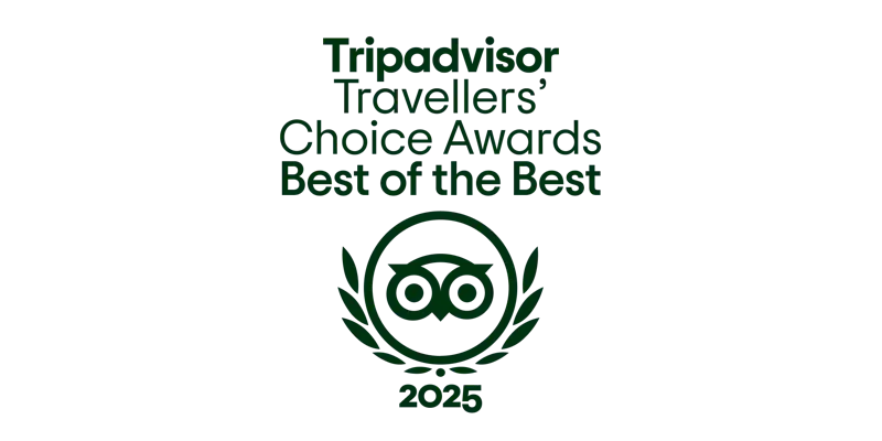TripAdvisor 2025 Travellers' Choice Best of the Best