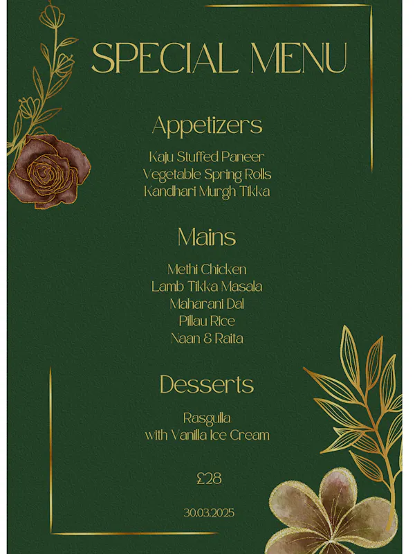 MOTHER'S DAY SPECIAL