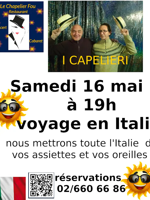 I CAPELIERI en concert au chapelier fou