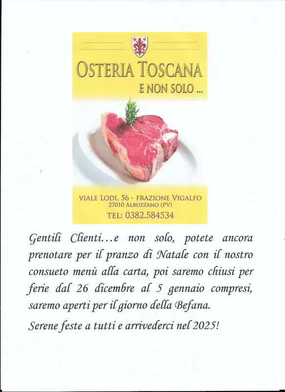 Image of Osteria Toscana e Non Solo 