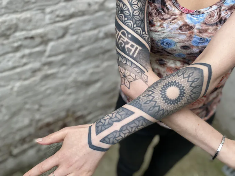 Photo de bleu nuit tatouages