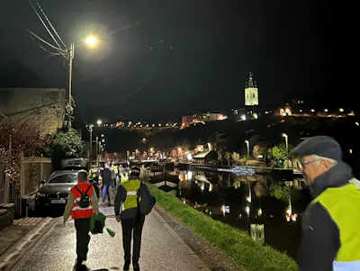 Une Balade Nocturne pour lancer la saison 2025 à Thuin !