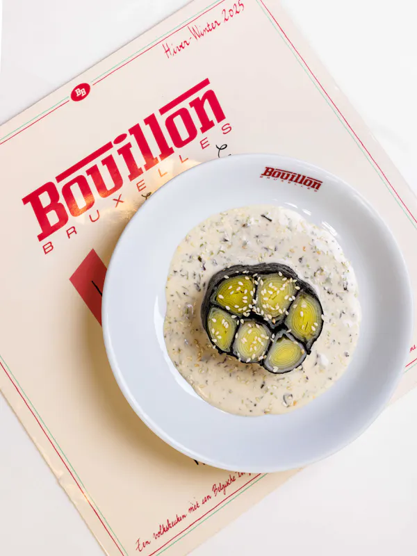 Poireaux Vinaigrettes d'Algues Nori