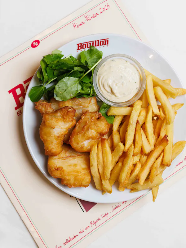 Fish & Chips façon Kibbeling Sauce Tartare Pomme Frites
