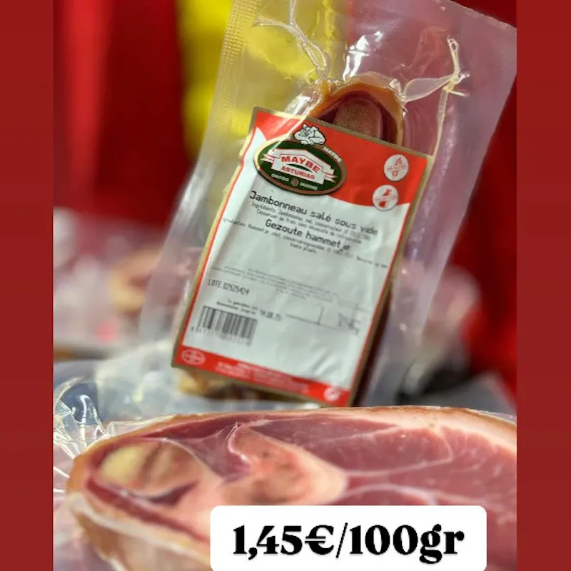 LACON (JAMBONNEAU SALÉ SOUS VIDE)