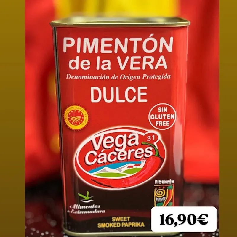 PIMENTON DE LA VERA DULCE 750 GR.