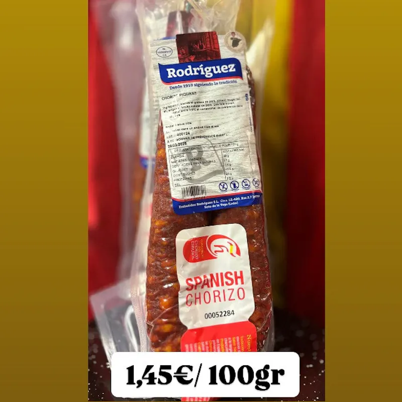 CHORIZO HERRADURA PICANTE