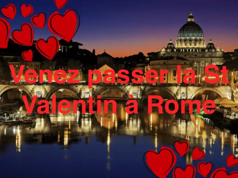 Menu St Valentin