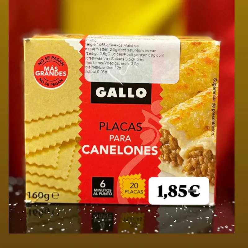PLACAS PARA CANELONES