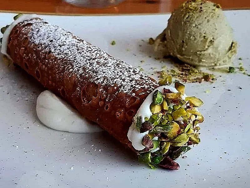 Dessert menu