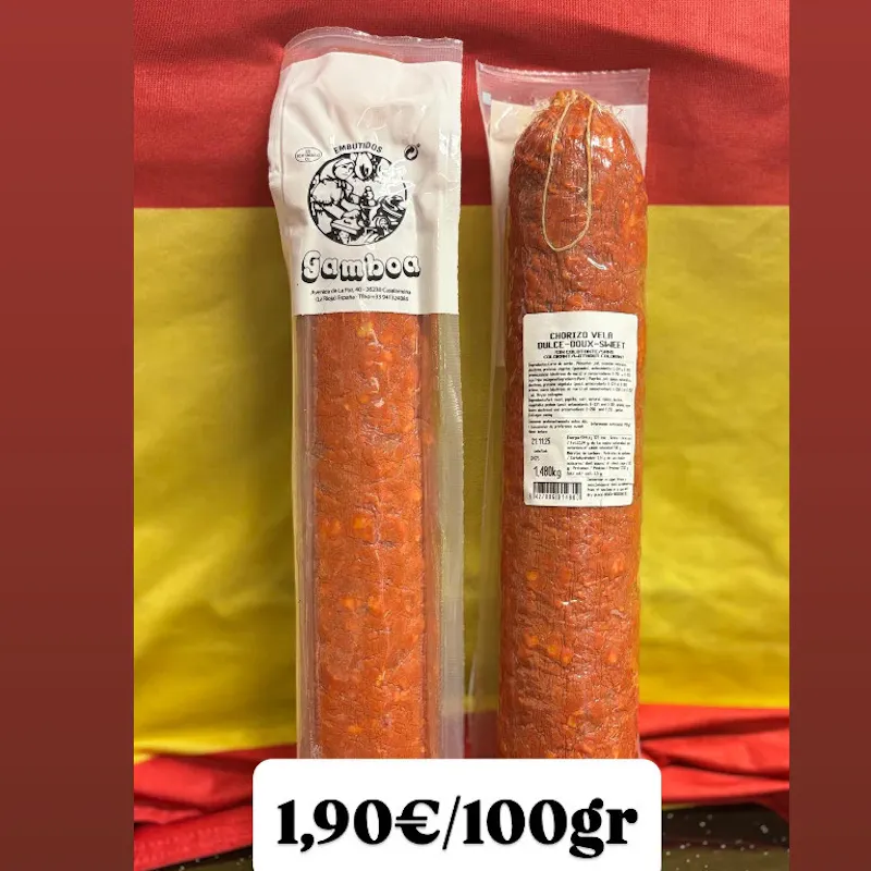 CHORIZO VELA DULCE