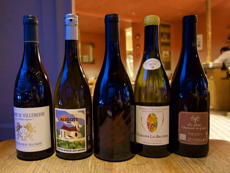 Our Wine List