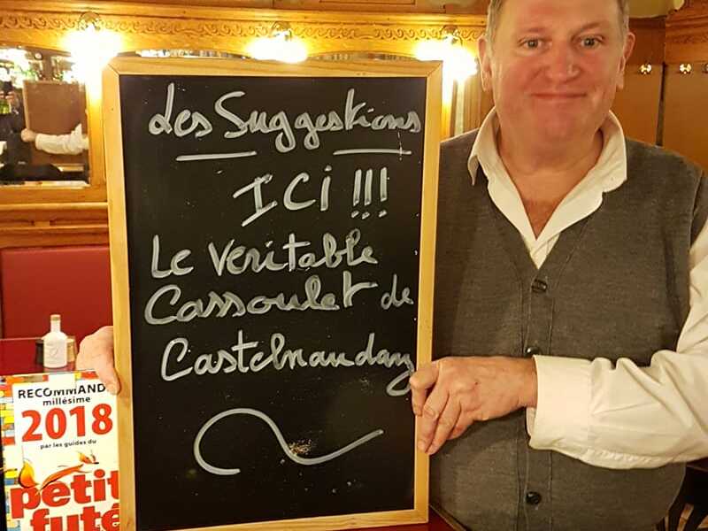 le véritable cassoulet, c'est au Charlu !