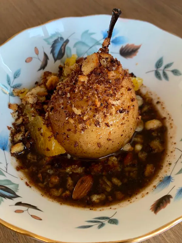 Poire Pochée