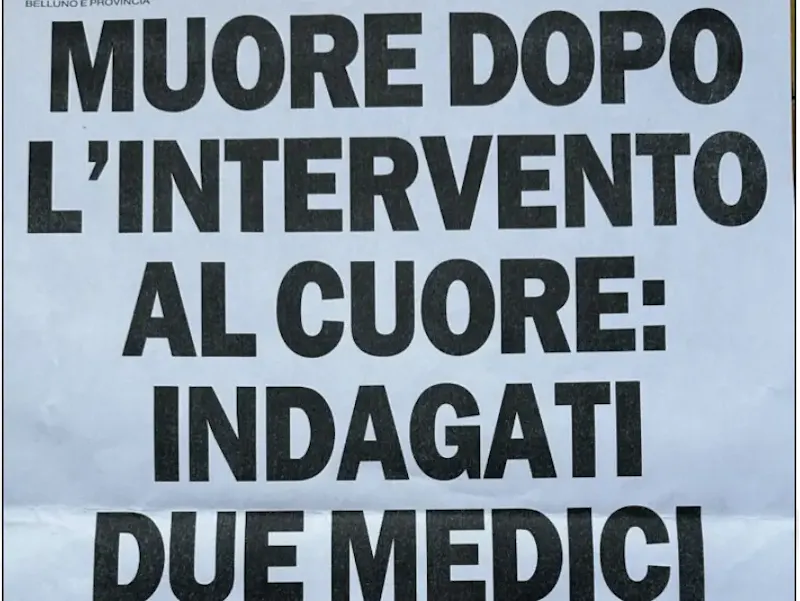 MUORE dopo un intervento al cuore