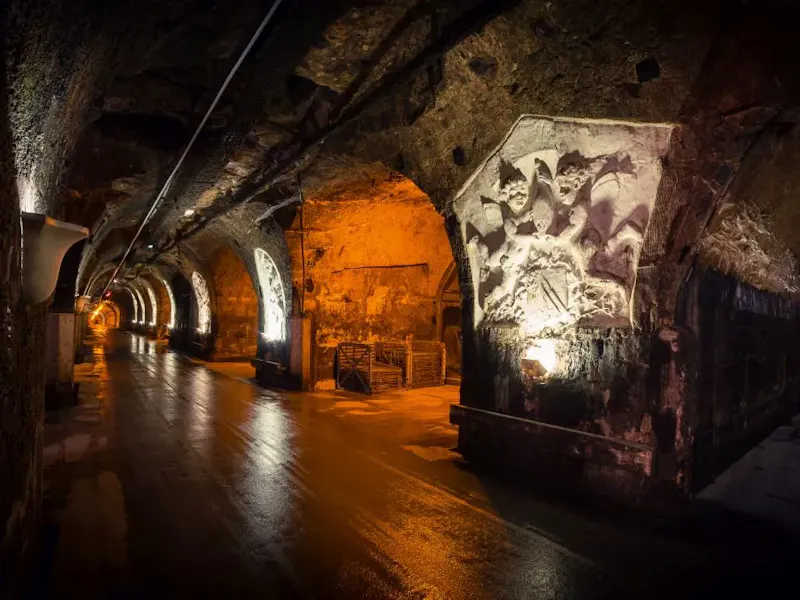 Mystérieuses, envoûtantes, les caves de Champagne forment un écrin exceptionnel pour une visite hors du temps.