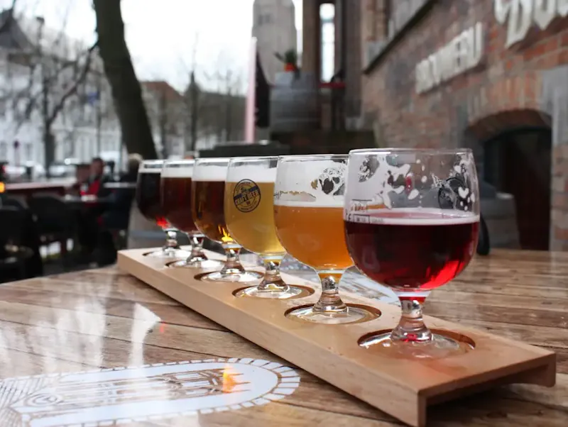 Beer menu