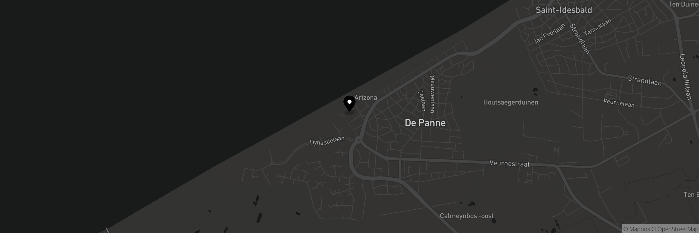 Kaart met het adres van Restaurant Pier Kloeffe