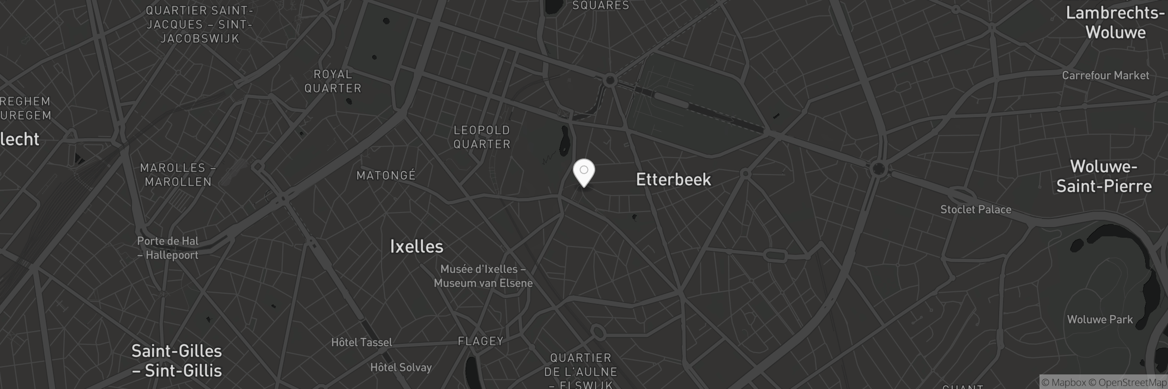Map showing the address of Eccetera