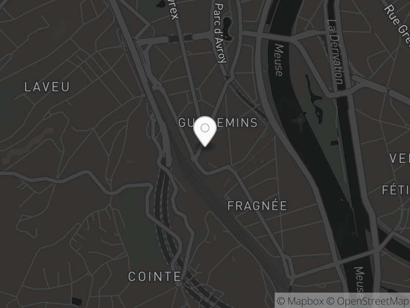 Kaart met het adres van Brasserie Liegeoise