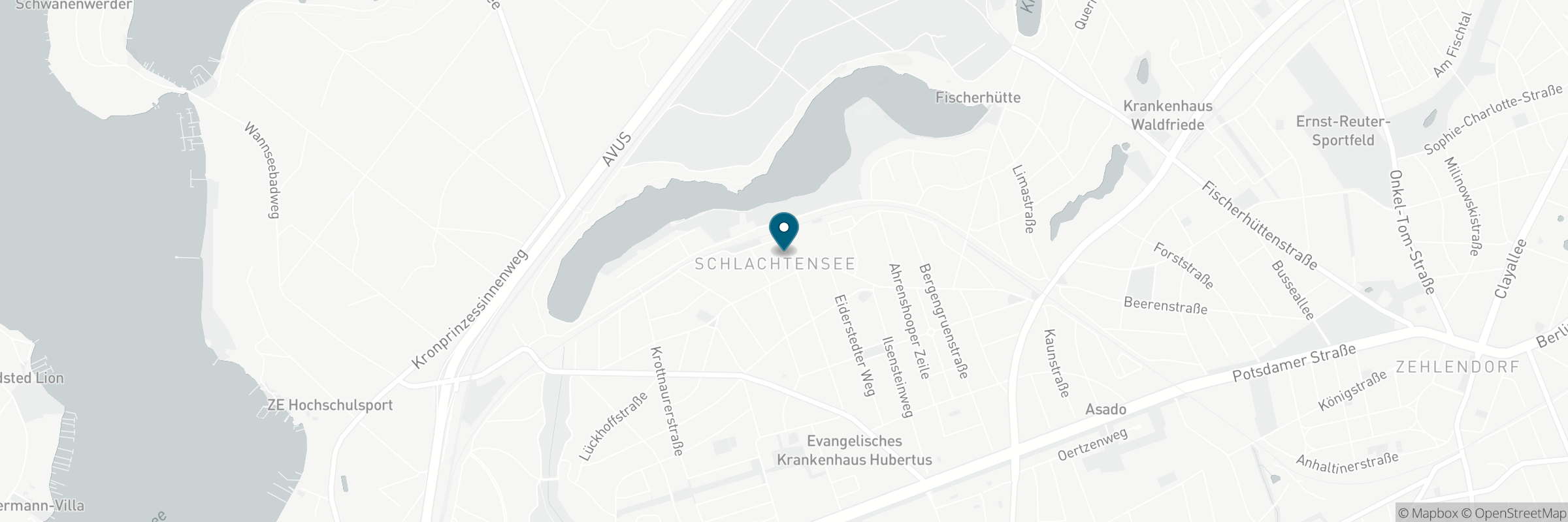 Die Karte zeigt die Adresse von Enoteca Paradiso