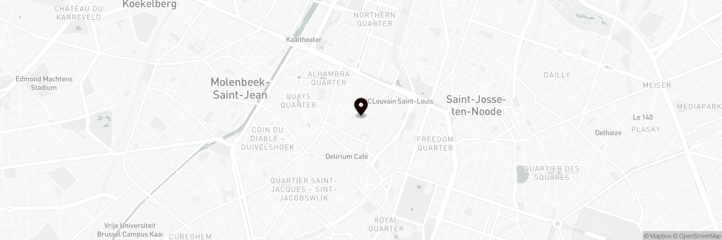 Kaart met het adres van Restaurant Taverne Brosella