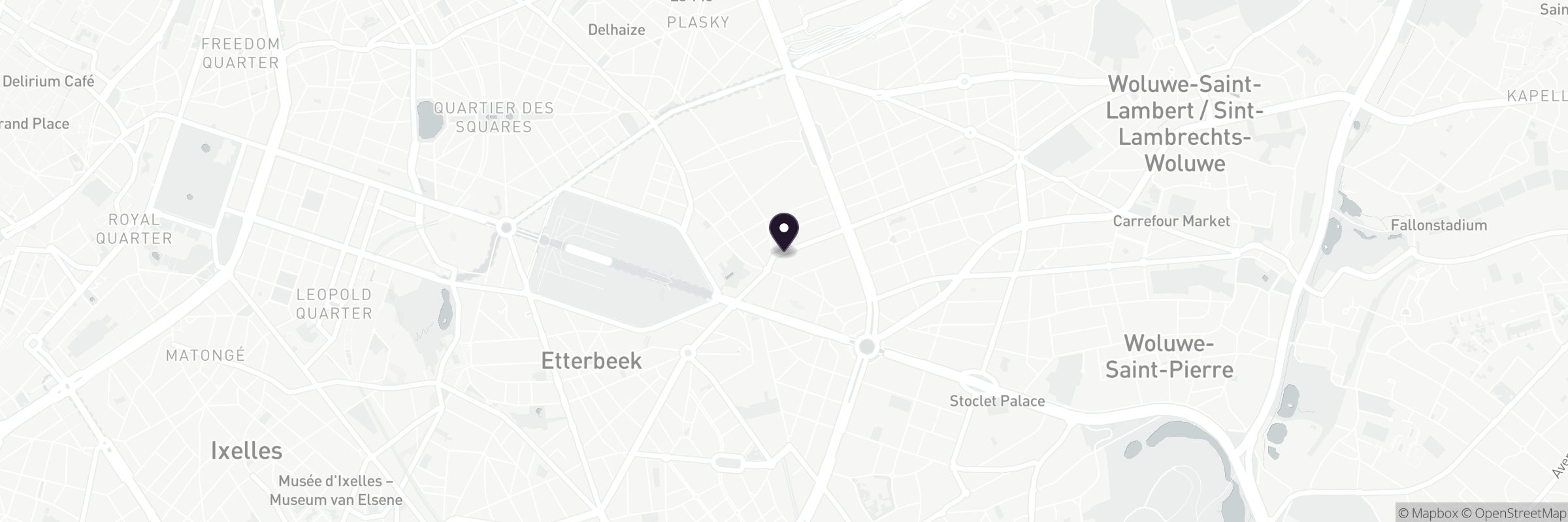 Kaart met het adres van Canapés Lits Convertibles Bruxelles
