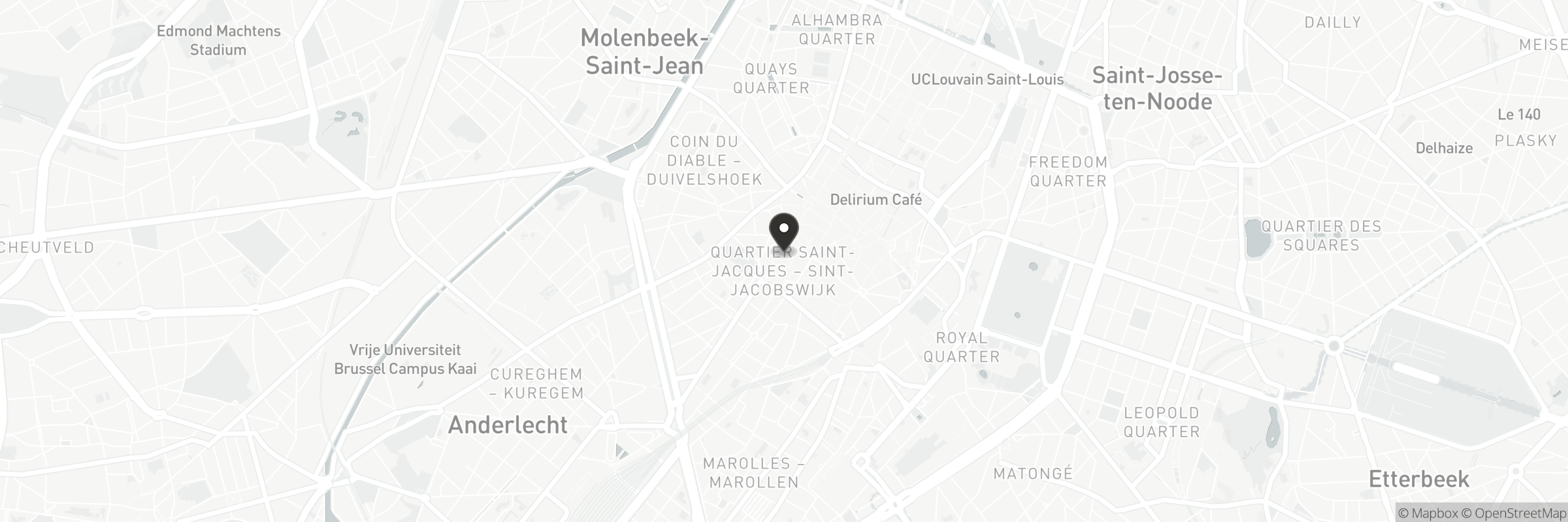 Kaart met het adres van Ginette Au Secours