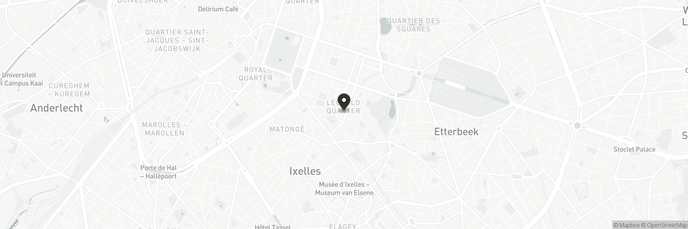 Kaart met het adres van Ginette Luxembourg