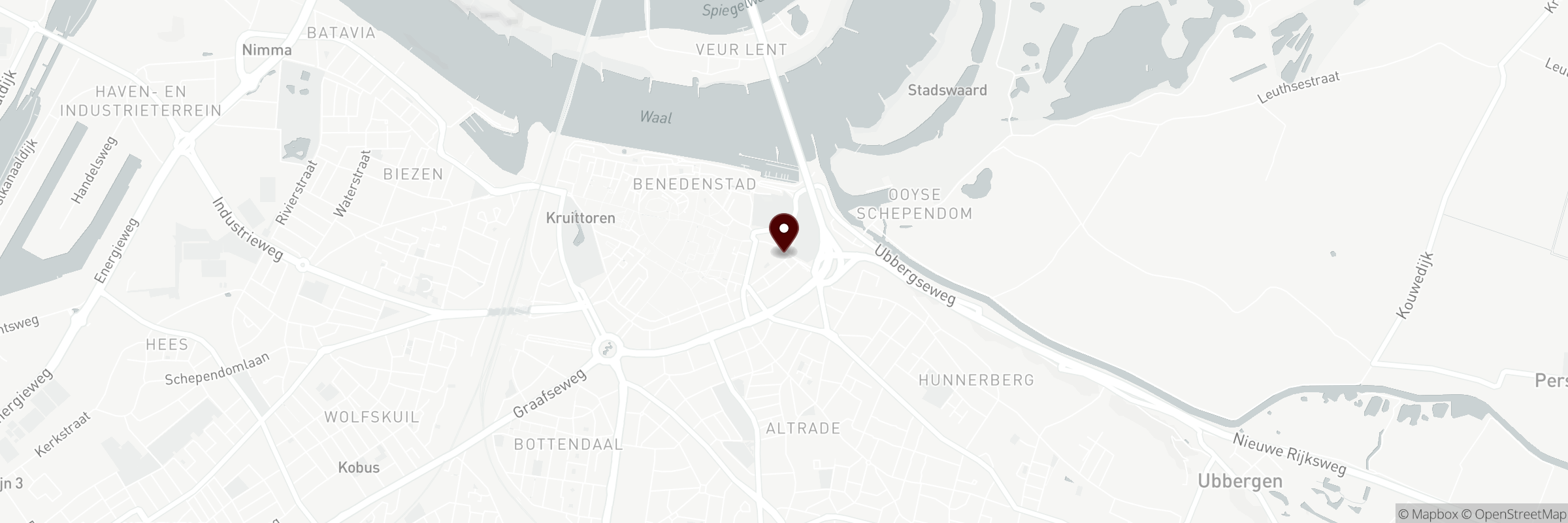 Kaart met het adres van Siam Palace Thais Restaurant