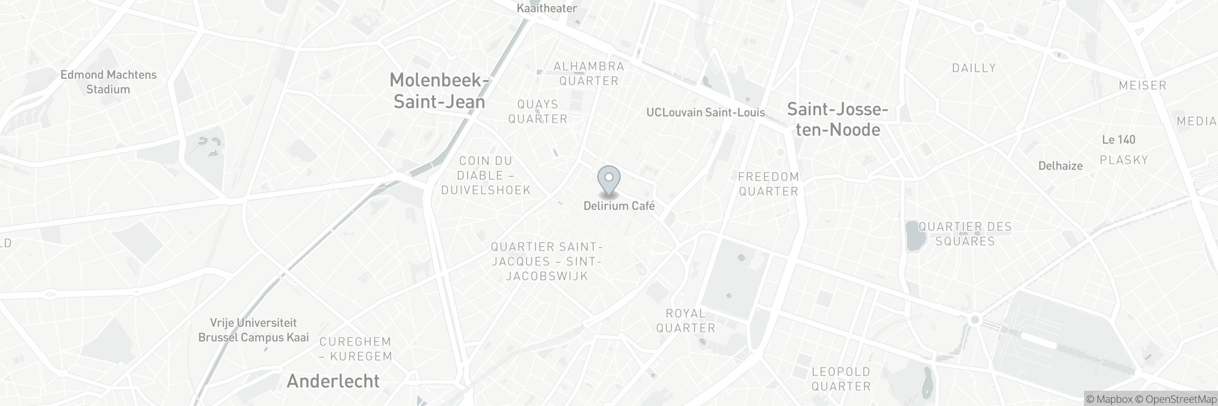 Map showing the address of Baogo