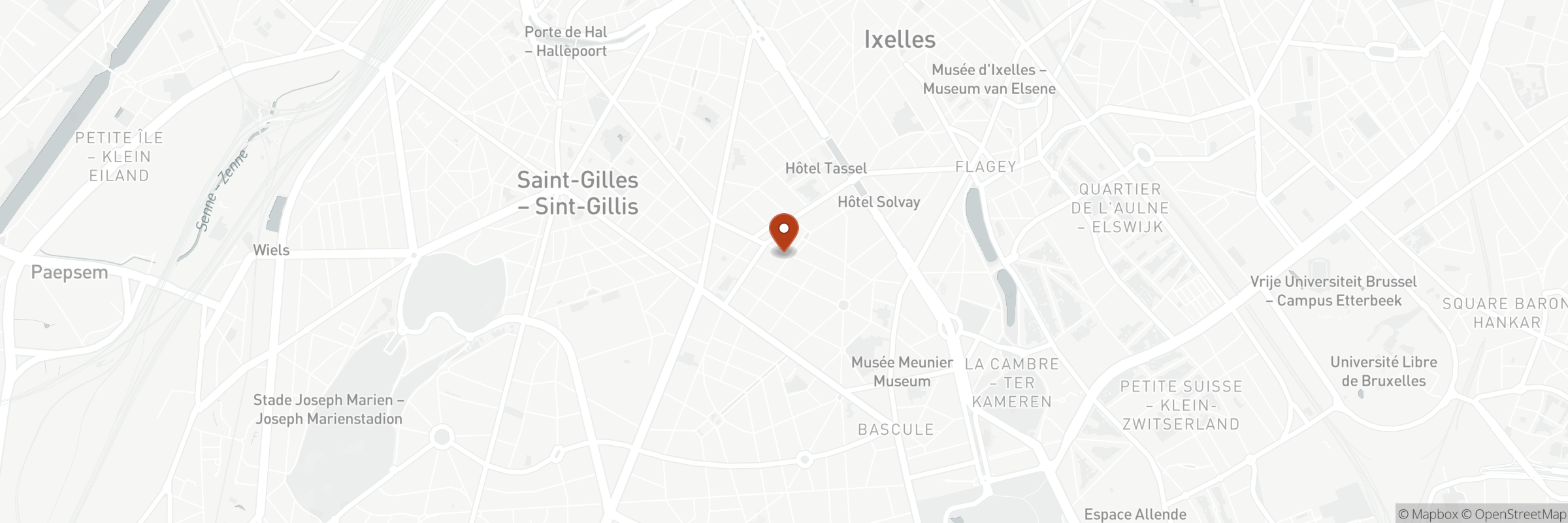 Χάρτης που δείχνει τη διεύθυνση Le Stoefer 