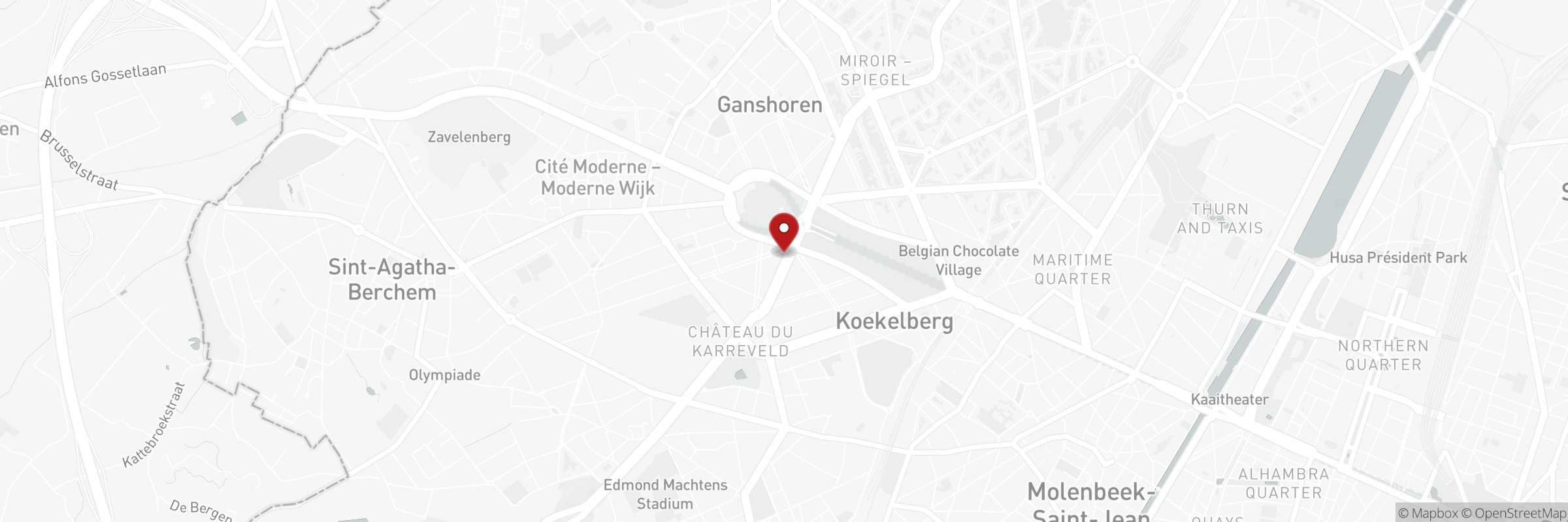 Kaart met het adres van Pâtisserie Sirre - Basilique