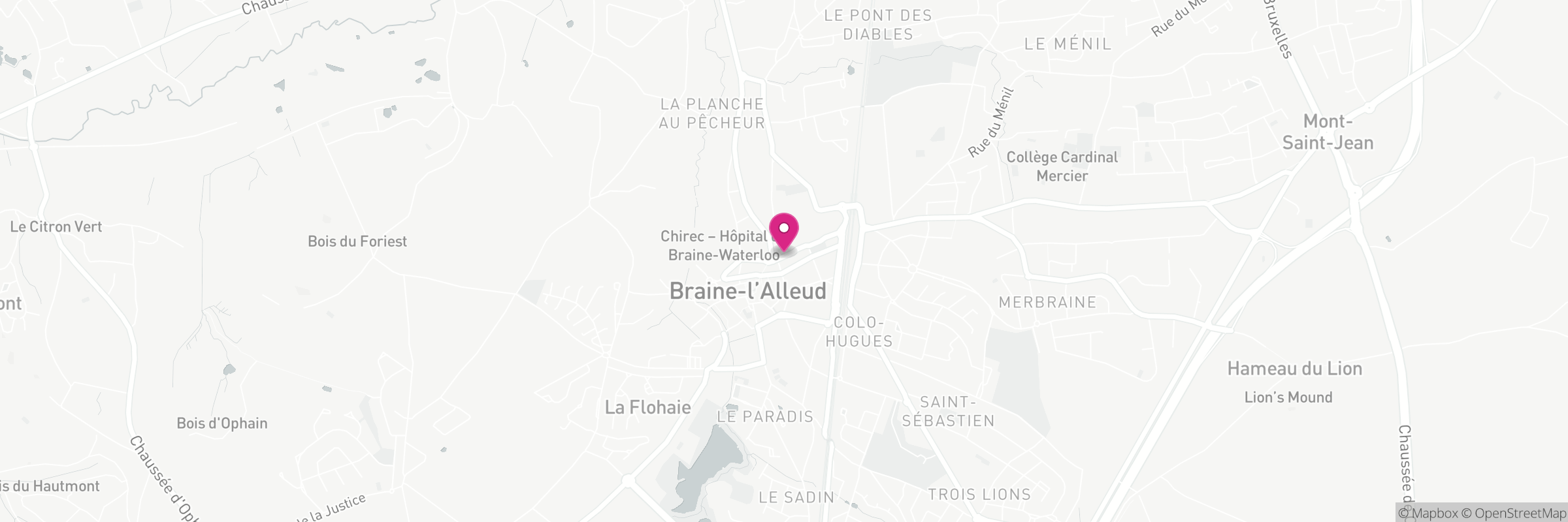 Kaart met het adres van Le Pavot